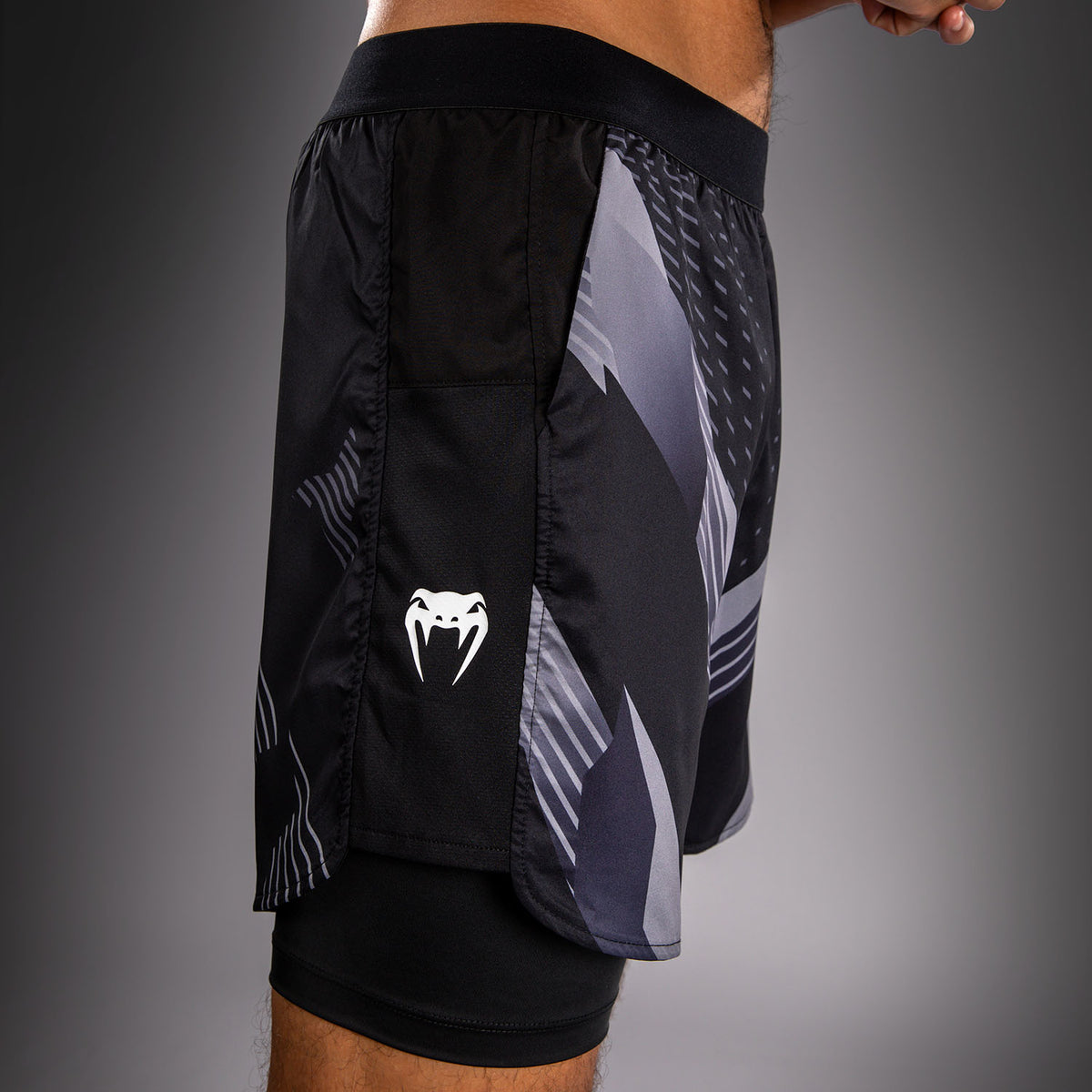 Short d’Entraînement Venum No-Gi 6.0 - Noir/Blanc - product-type_Shorts de training