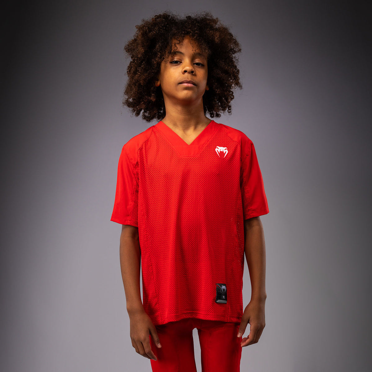 Maillot à manches Courtes pour Enfants Venum Elite Football - Rouge - product-type_T-Shirts Dry Tech