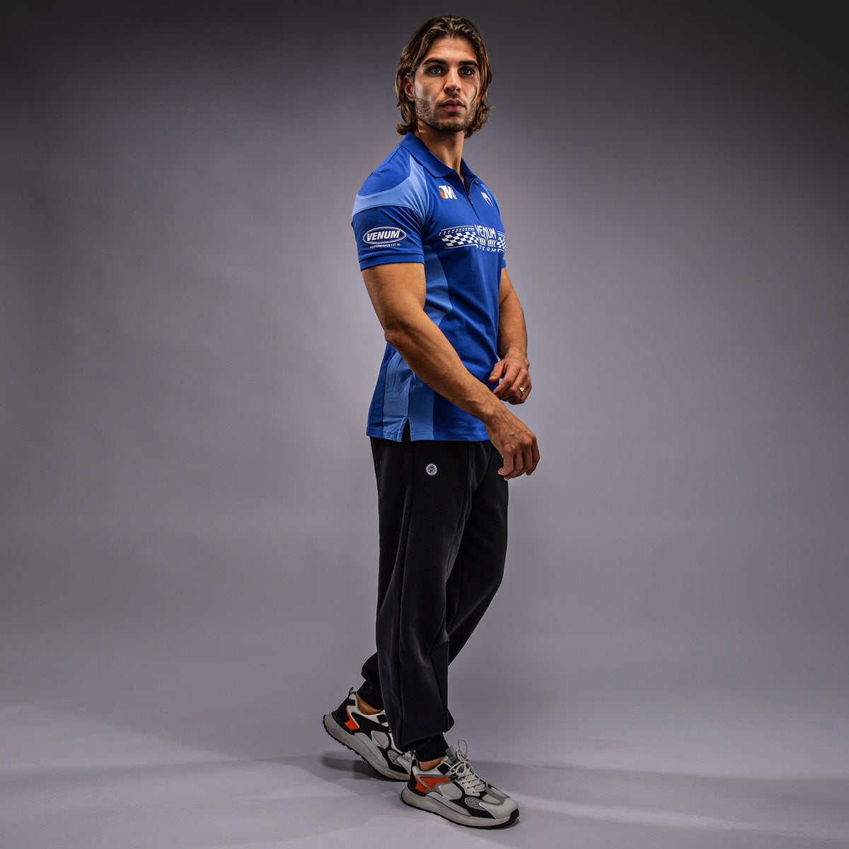 Polo en Coton Venum Motorsports - Bleu Royal