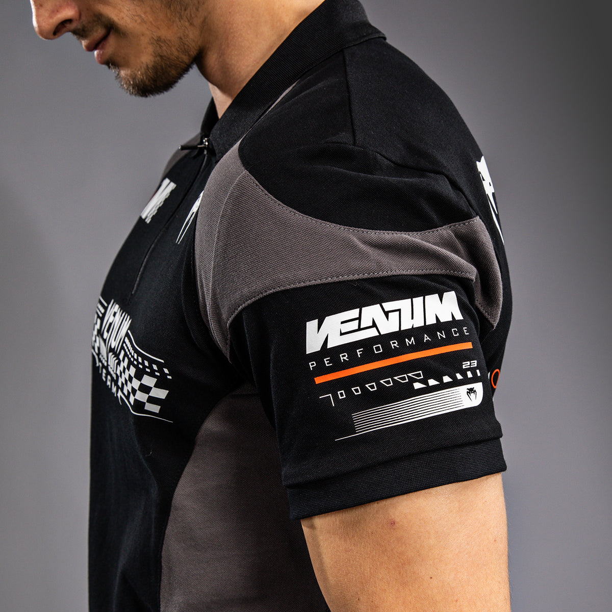 Polo en Coton Venum Motorsports - Noir Profond - product-type_Polos