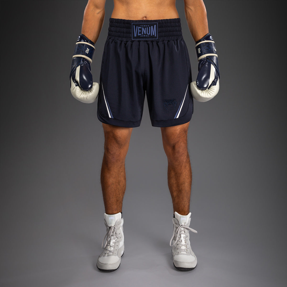 Short de Boxe Venum G-Core - Bleu Marine/Blanc - product-type_Shorts de boxe