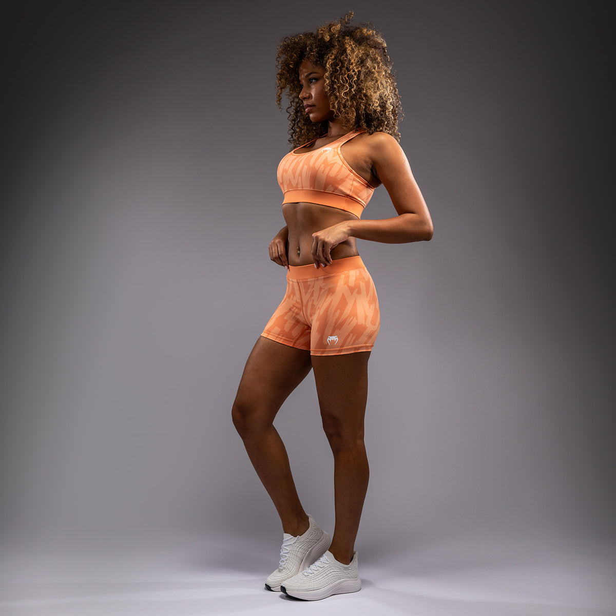 Shorts de Compression pour Femmes Venum Graffiti - Abricot Velours - product-type_Shorts de compression