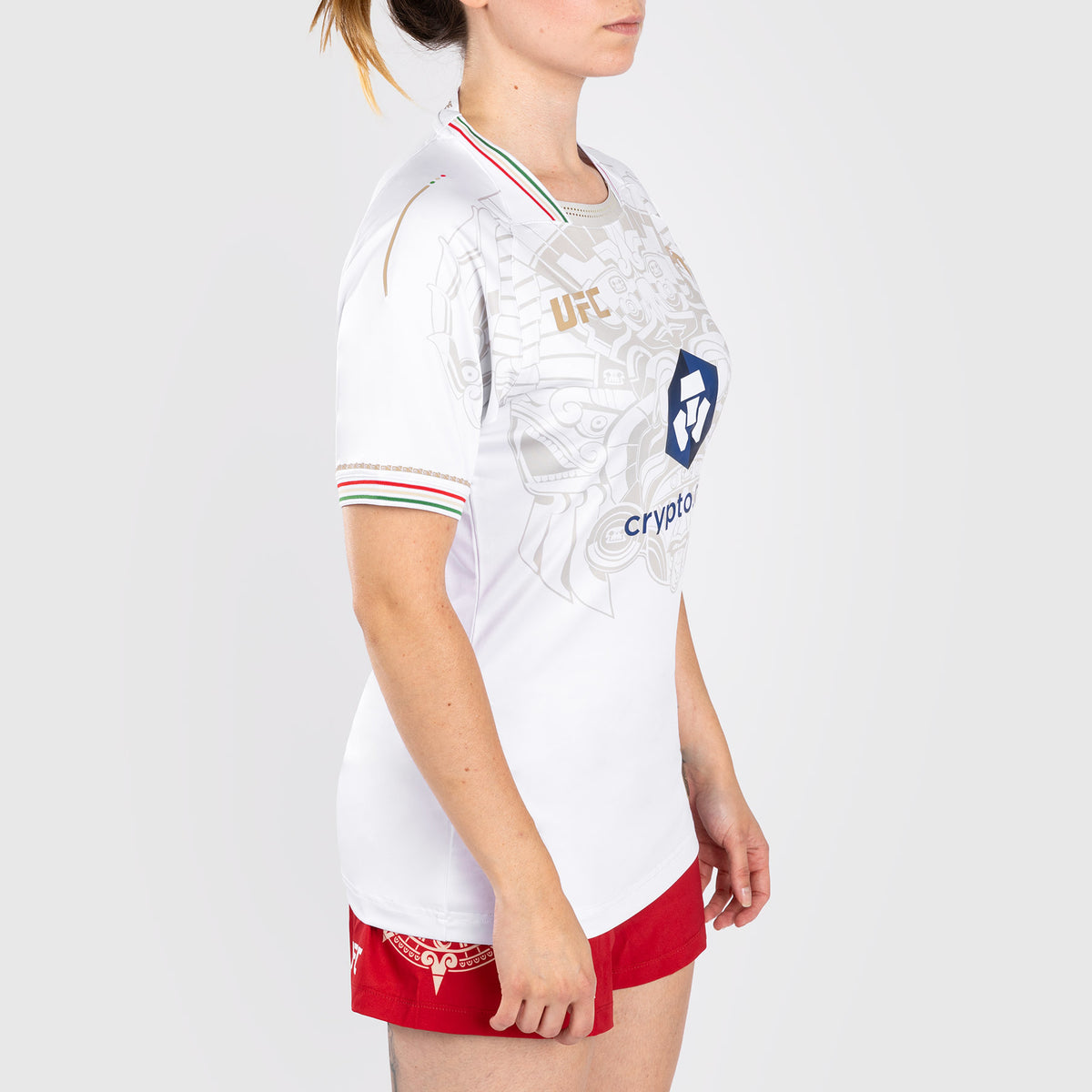 Noche UFC by Venum Authentic Fight Night T-shirt Dry Tech pour femme - Blanc - product-type_T-Shirts Dry Tech