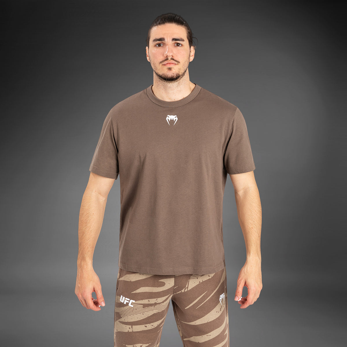 T-Shirt À Manches Courtes pour Hommes UFC Adrenaline by Venum Fight Week - Bronze - product-type_T-Shirts