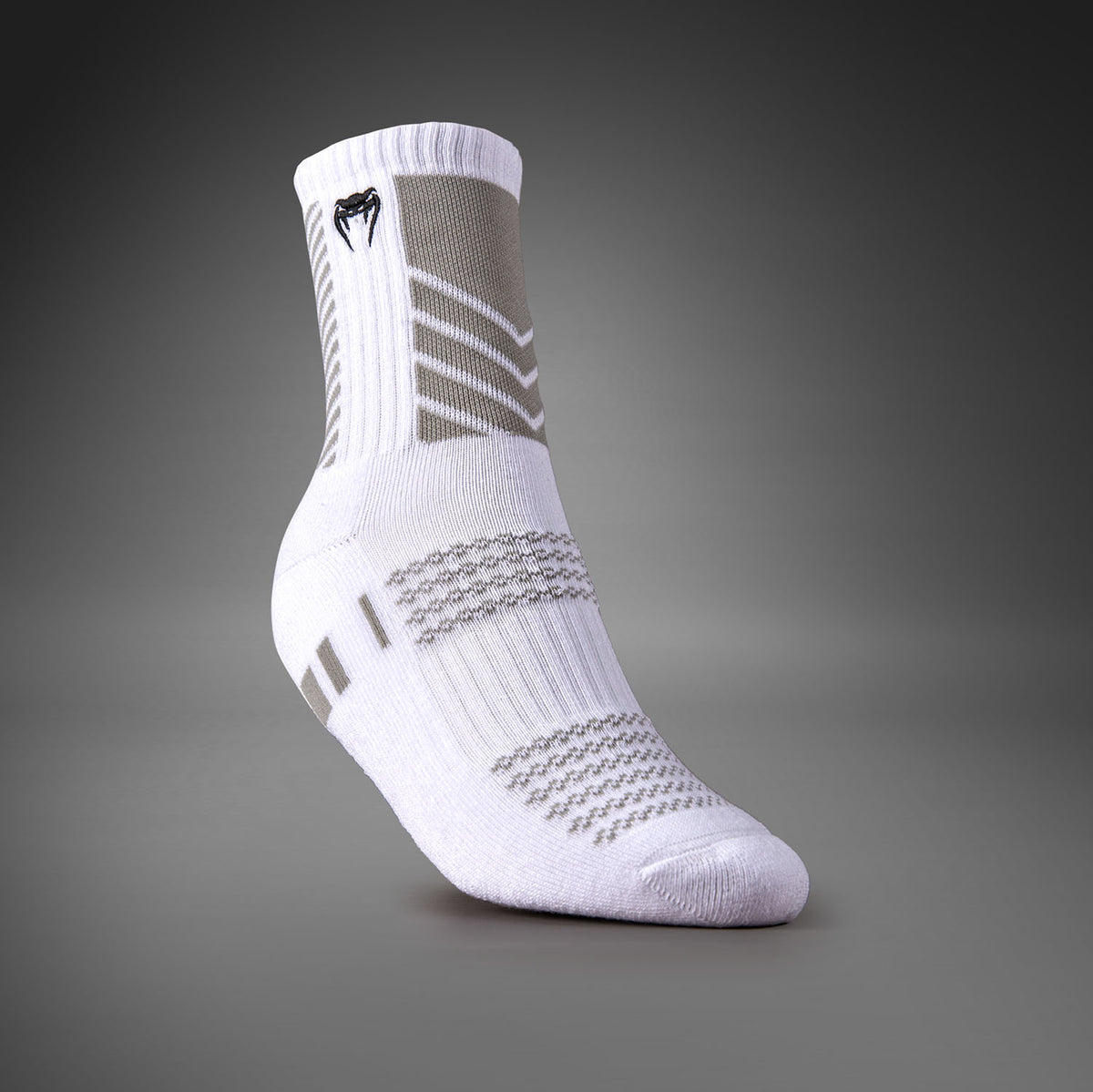 Pack de 3 Paires de Chaussettes Mi-longues Venum Vector - Blanc/Gris - product-type_Chaussettes