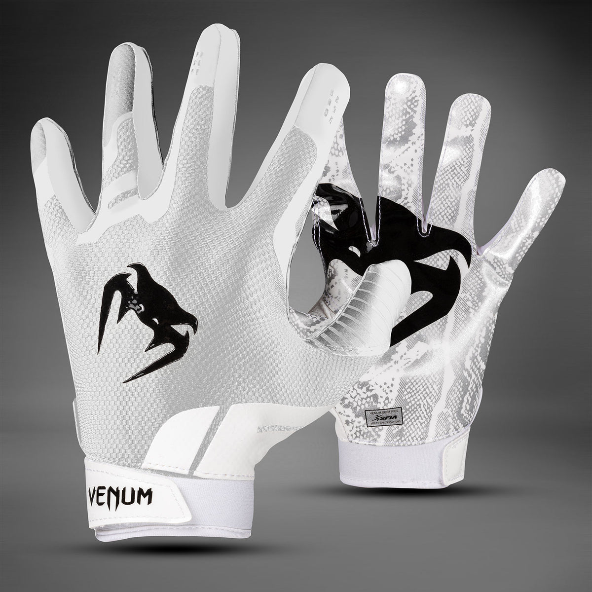 Gants de Football Venum Elite - Blanc/Noir - product-type_Football Gloves