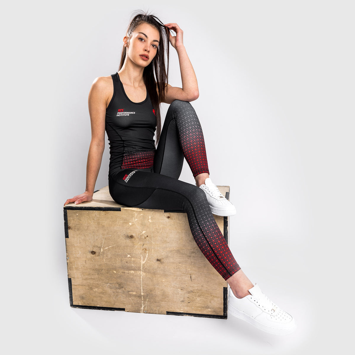 Legging UFC Venum Performance Institute - Noir/Rouge - product-type_Leggings