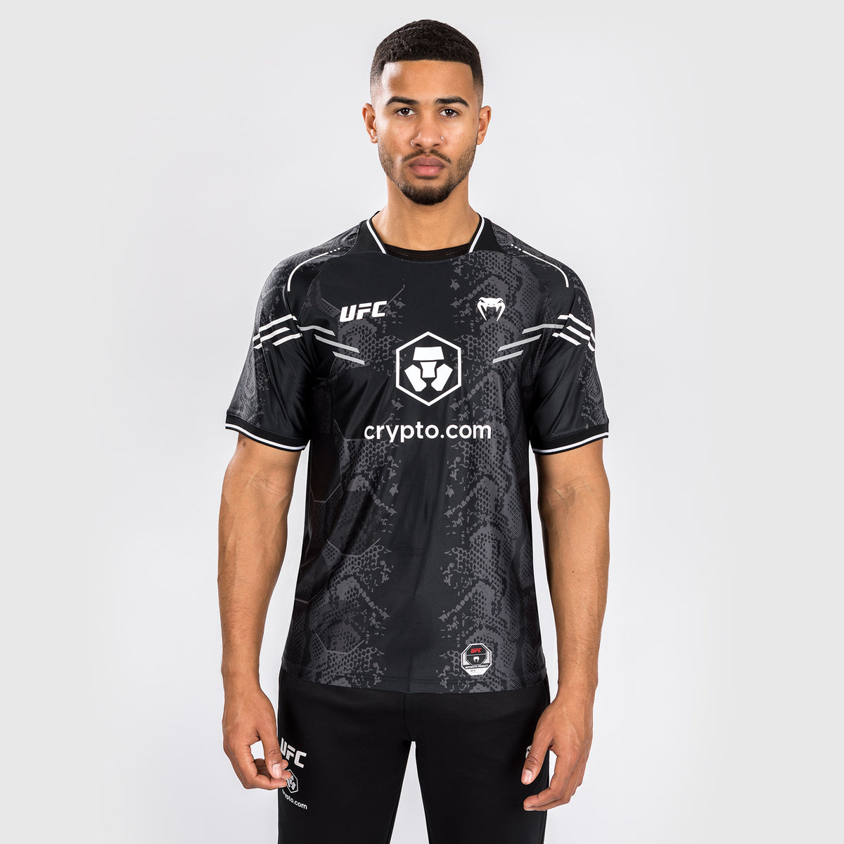 T-shirt Technique Personnalisé pour Hommes UFC Adrenaline by Venum Authentic Fight Night - Noir - product-type_T-Shirts Dry Tech