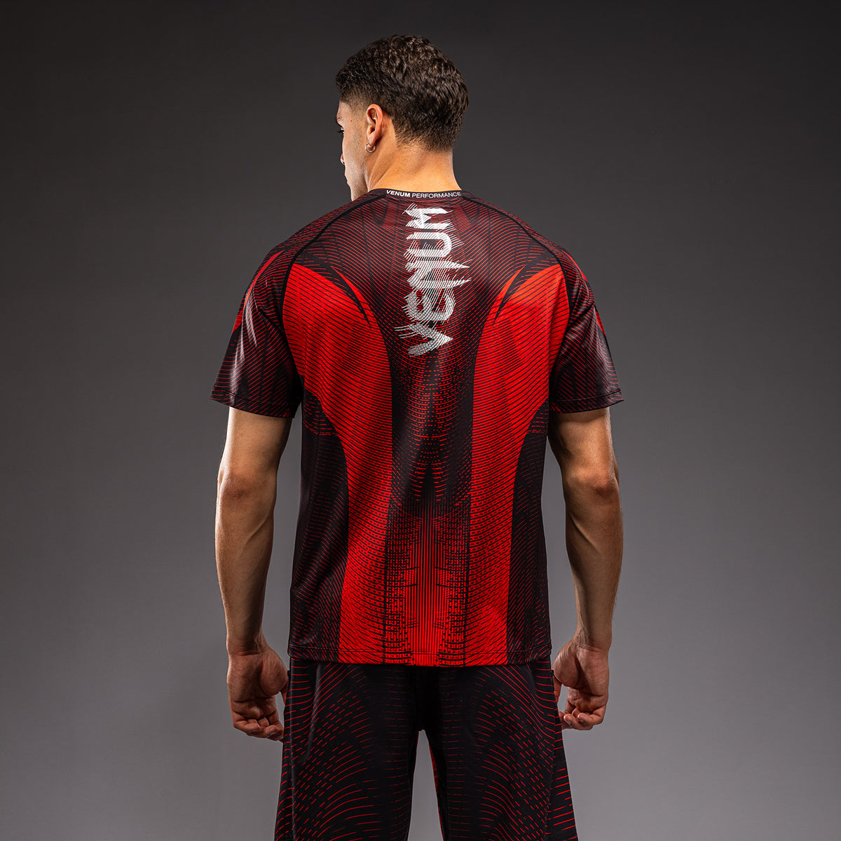 T-shirt Dry Tech Venum Galactic 3.0 - Rouge/Argent - product-type_T-Shirts Dry Tech