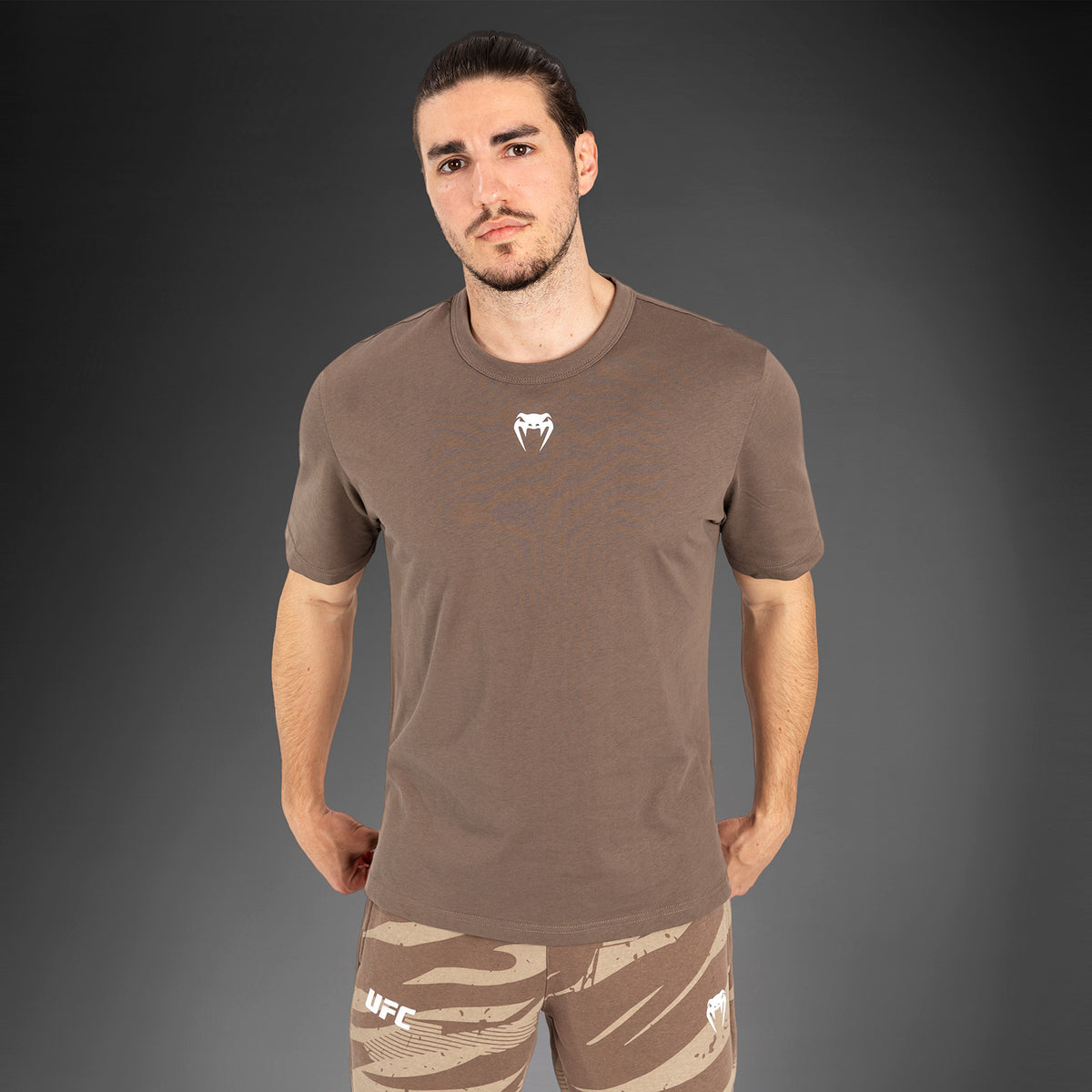 T-Shirt À Manches Courtes pour Hommes UFC Adrenaline by Venum Fight Week - Bronze - product-type_T-Shirts