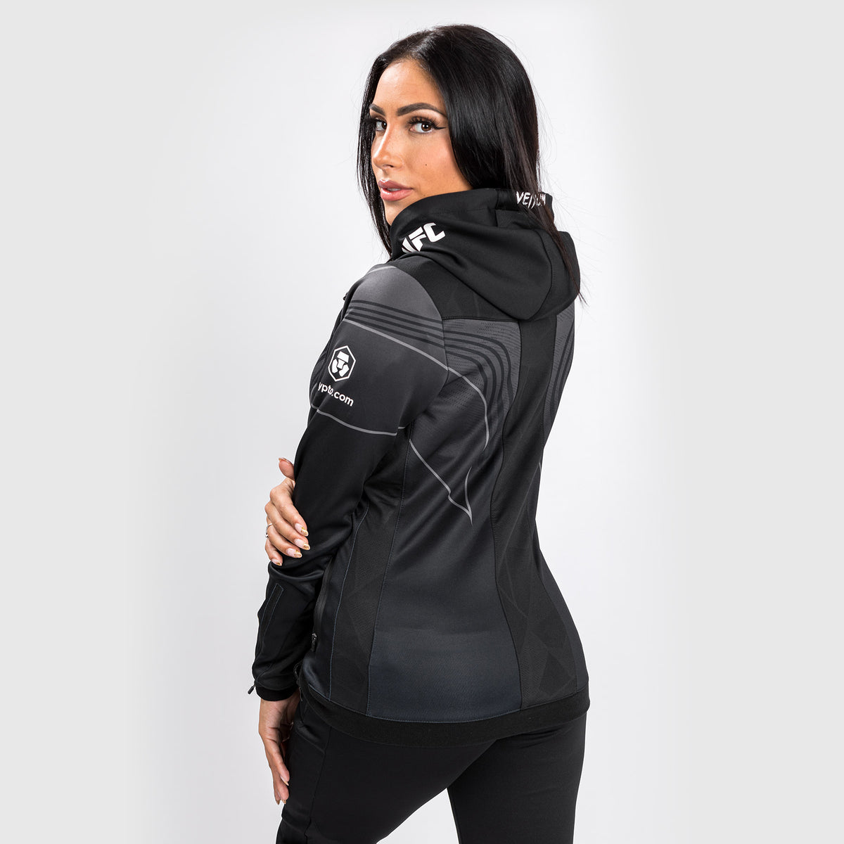 Sweatshirt à Capuche Femme UFC Venum Authentic Fight Night 2.0 - Noir - product-type_Vestes