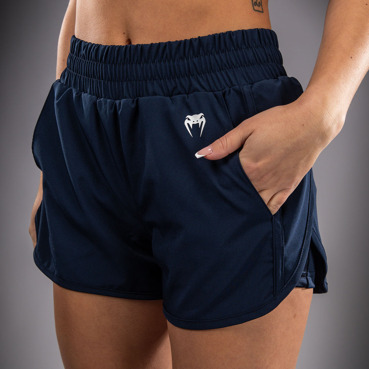 Short d’Entraînement pour Femme Venum Sculpt Shape - Bleu Marine - product-type_Shorts de training