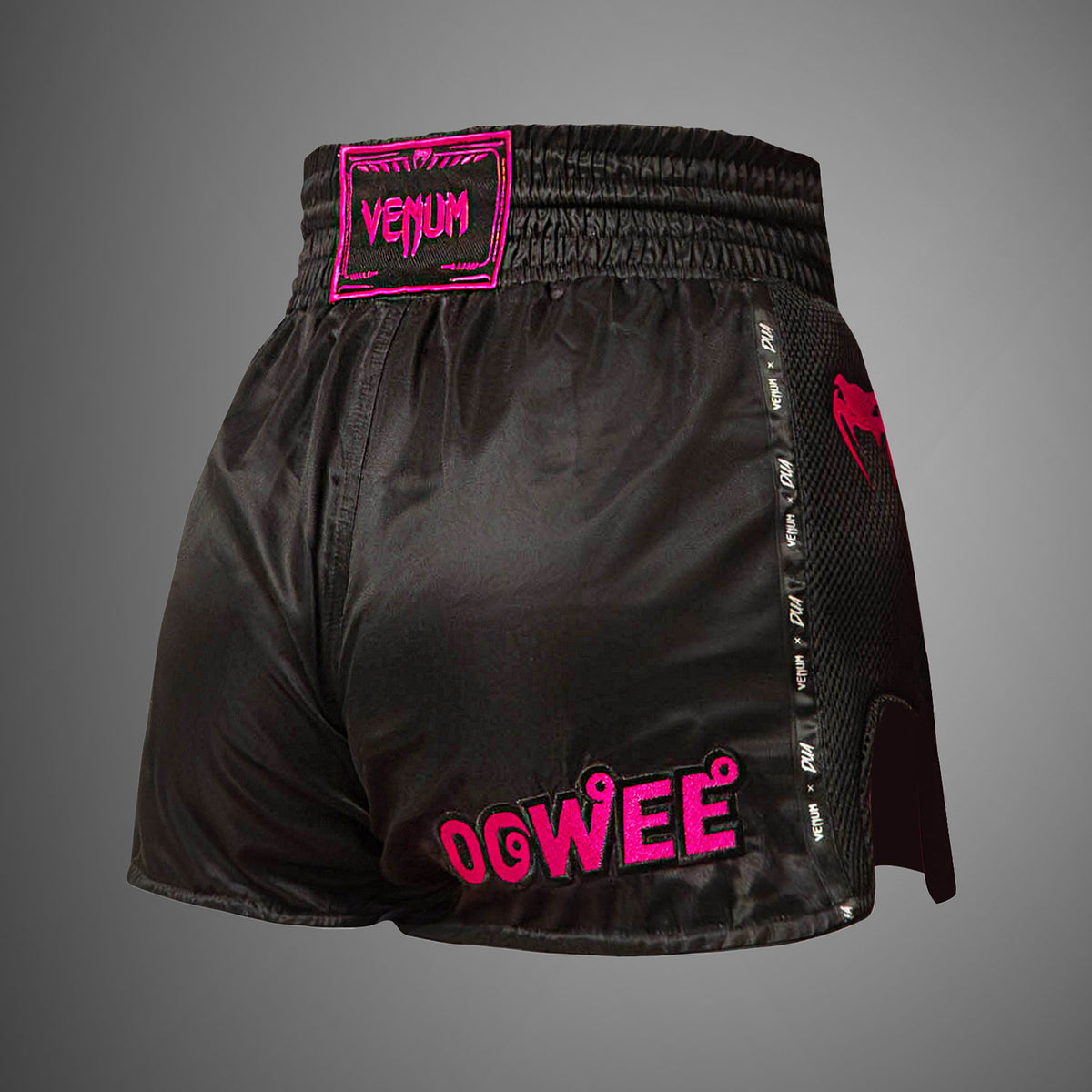 Short de Muay Thai Venum x Dua - Noir/Rose fuchsia - product-type_Shorts de Muay Thai