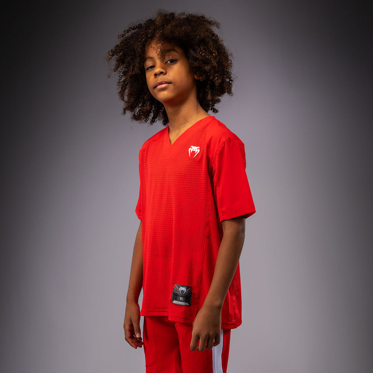 Maillot à manches Courtes pour Enfants Venum Elite Football - Rouge - product-type_T-Shirts Dry Tech