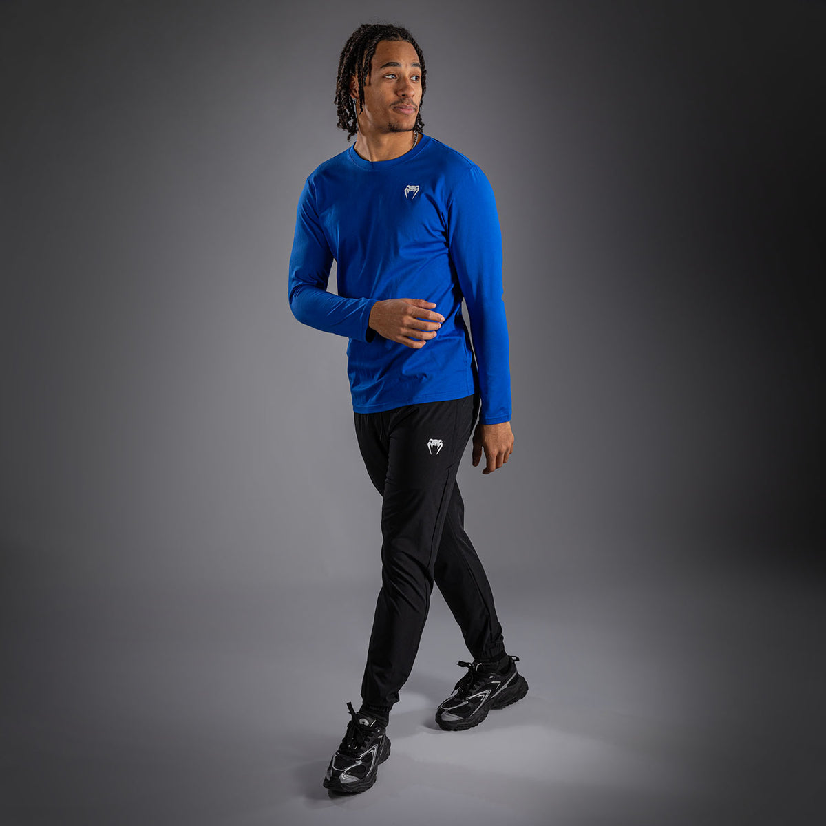 T-shirt à manches Longues Venum Lineup - Bleu Royal/Blanc - product-type_T-Shirts