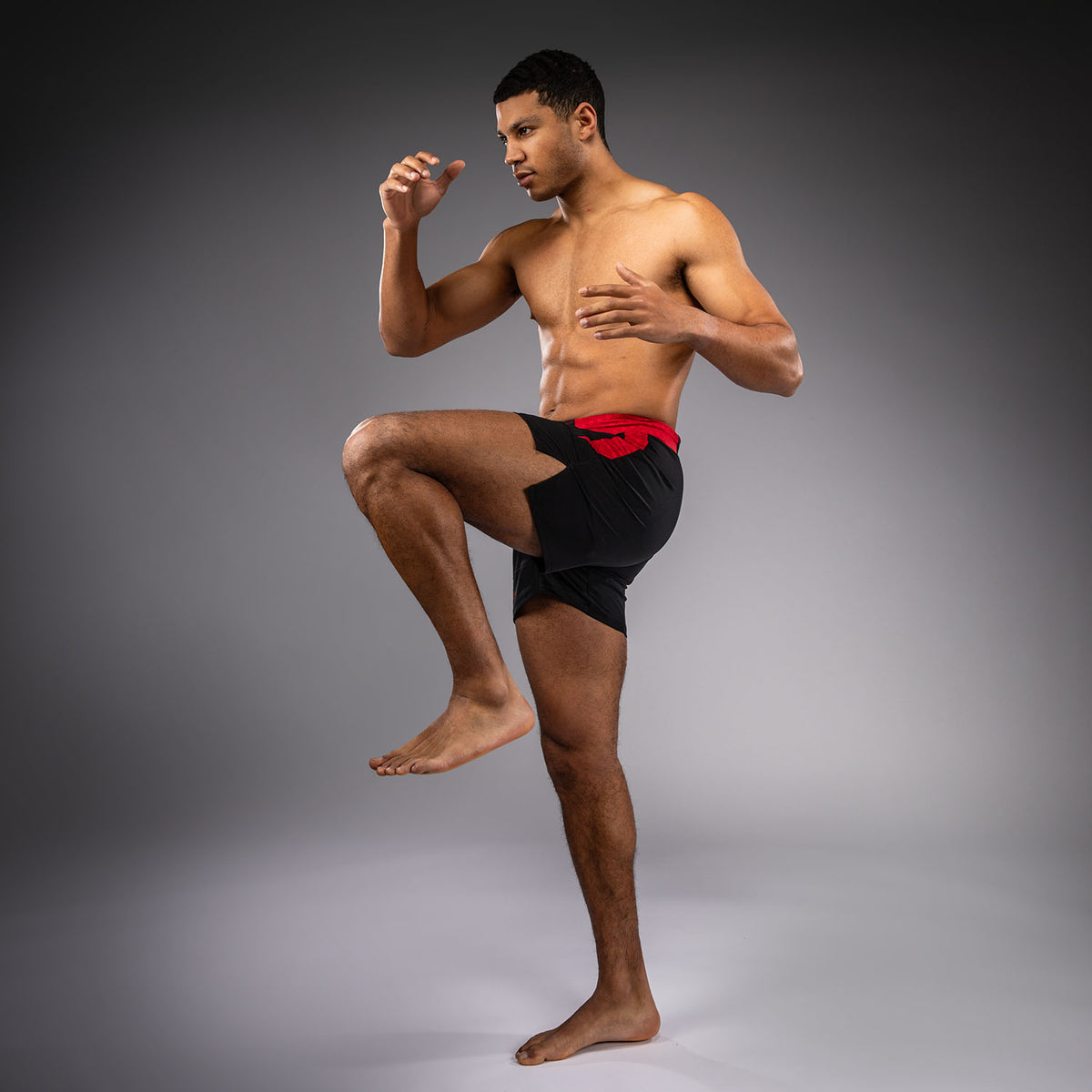 Short de Combat Venum x Roger Gracie Signature - Noir/Rouge - product-type_Shorts de MMA