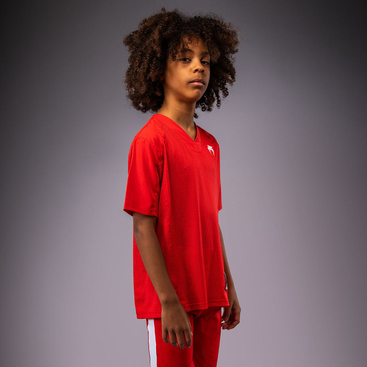 Maillot à manches Courtes pour Enfants Venum Elite Football - Rouge - product-type_T-Shirts Dry Tech