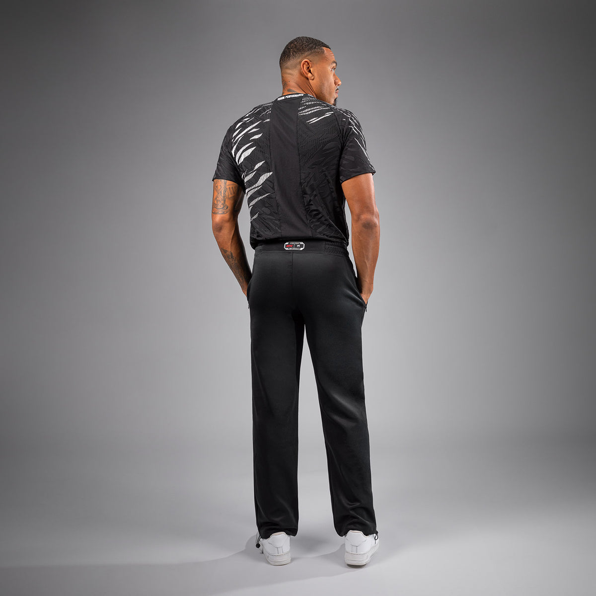 Pantalon Coupe Droite pour Hommes UFC Fusion by Venum Authentic Fight Night - Noir - product-type_Pantalons de jogging