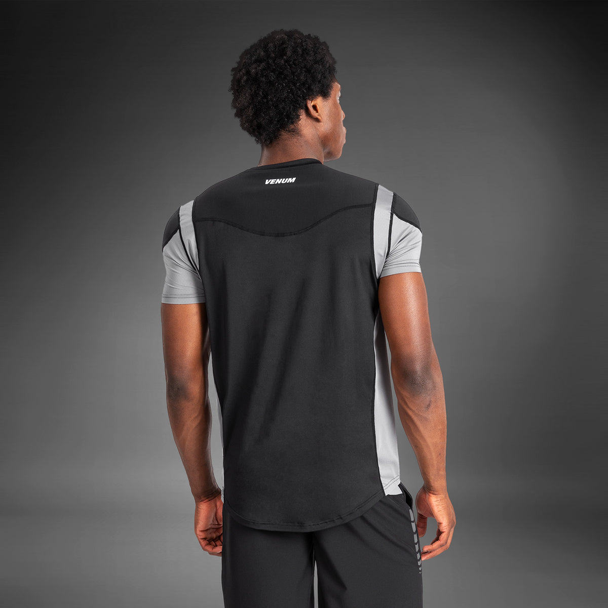 T-shirt Dry-Tech pour Hommes Venum Tempest - Noir/Gris - product-type_T-Shirts Dry Tech