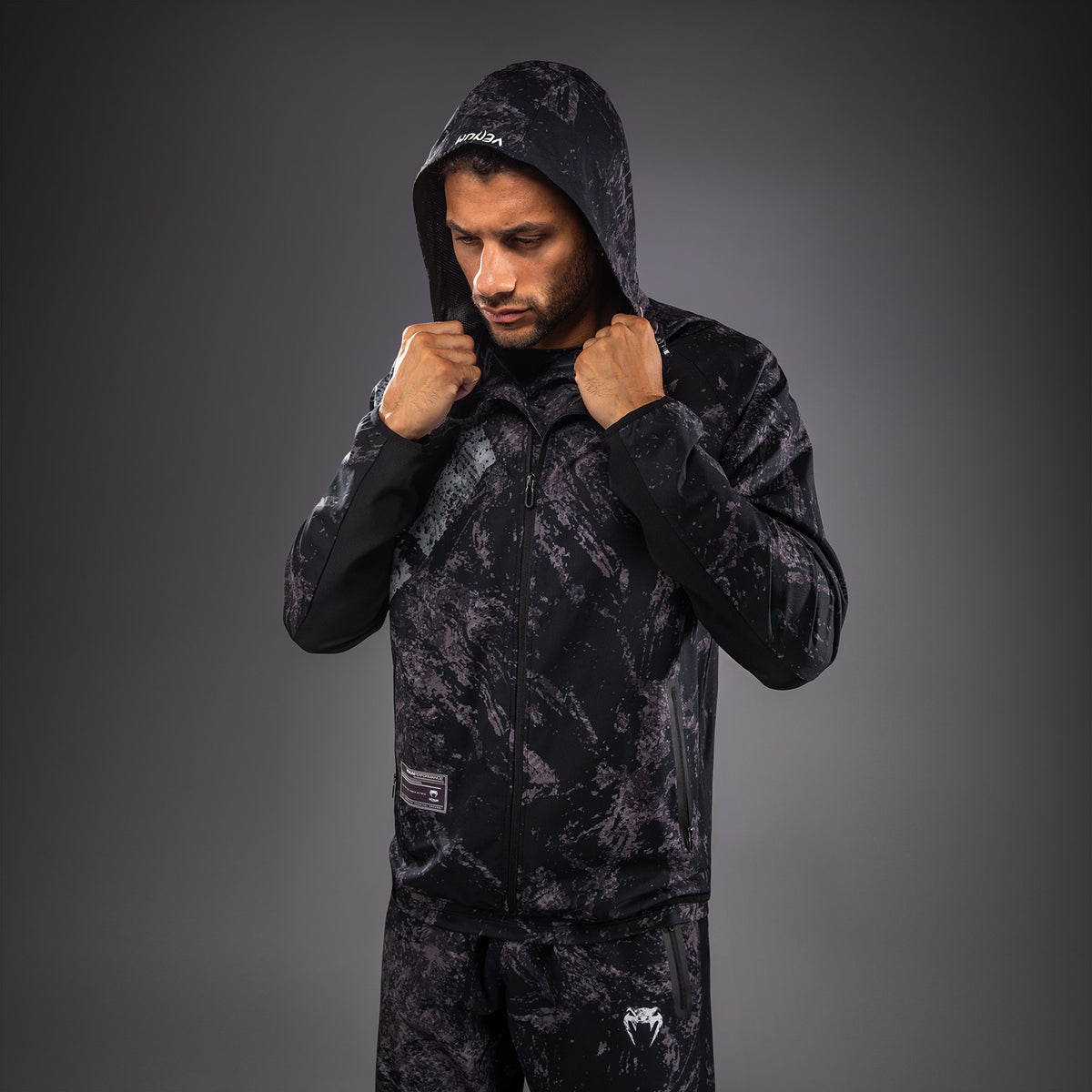Veste de Survêtement Venum Rage & Workout - Noir/Gris - product-type_Vestes