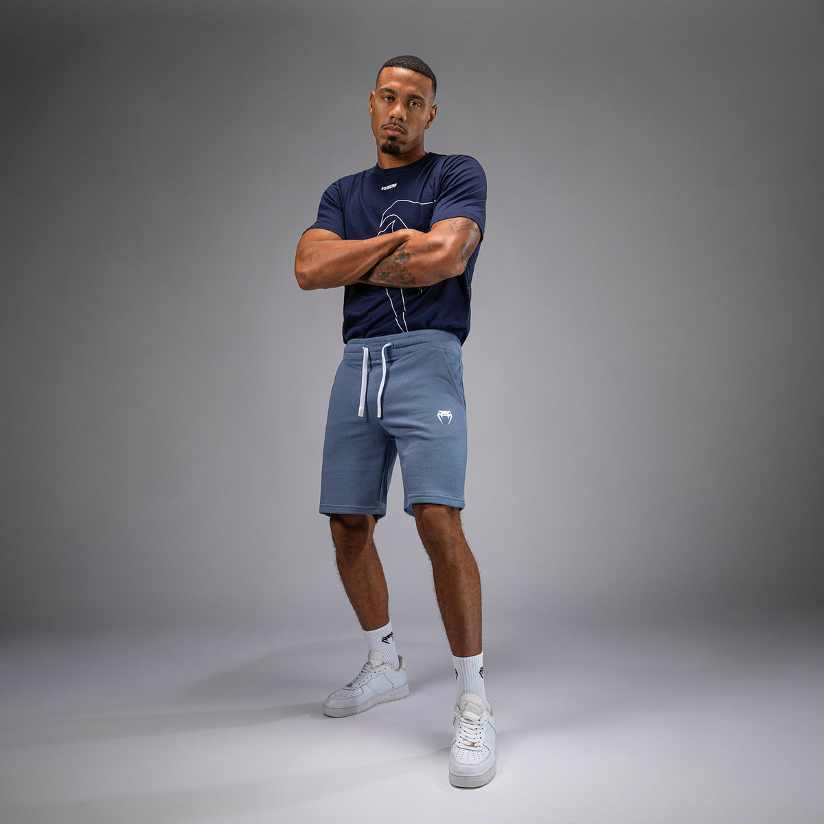 Short Venum Classic pour Hommes - Bleu Océan - product-type_Shorts en Coton