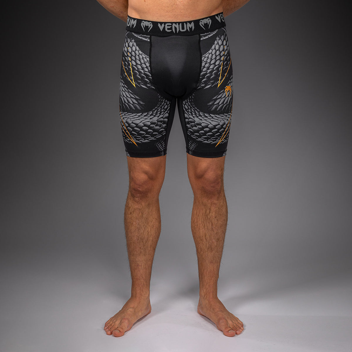 Short de Compression Venum Matupa - Noir/Gris/Or - product-type_Shorts de compression