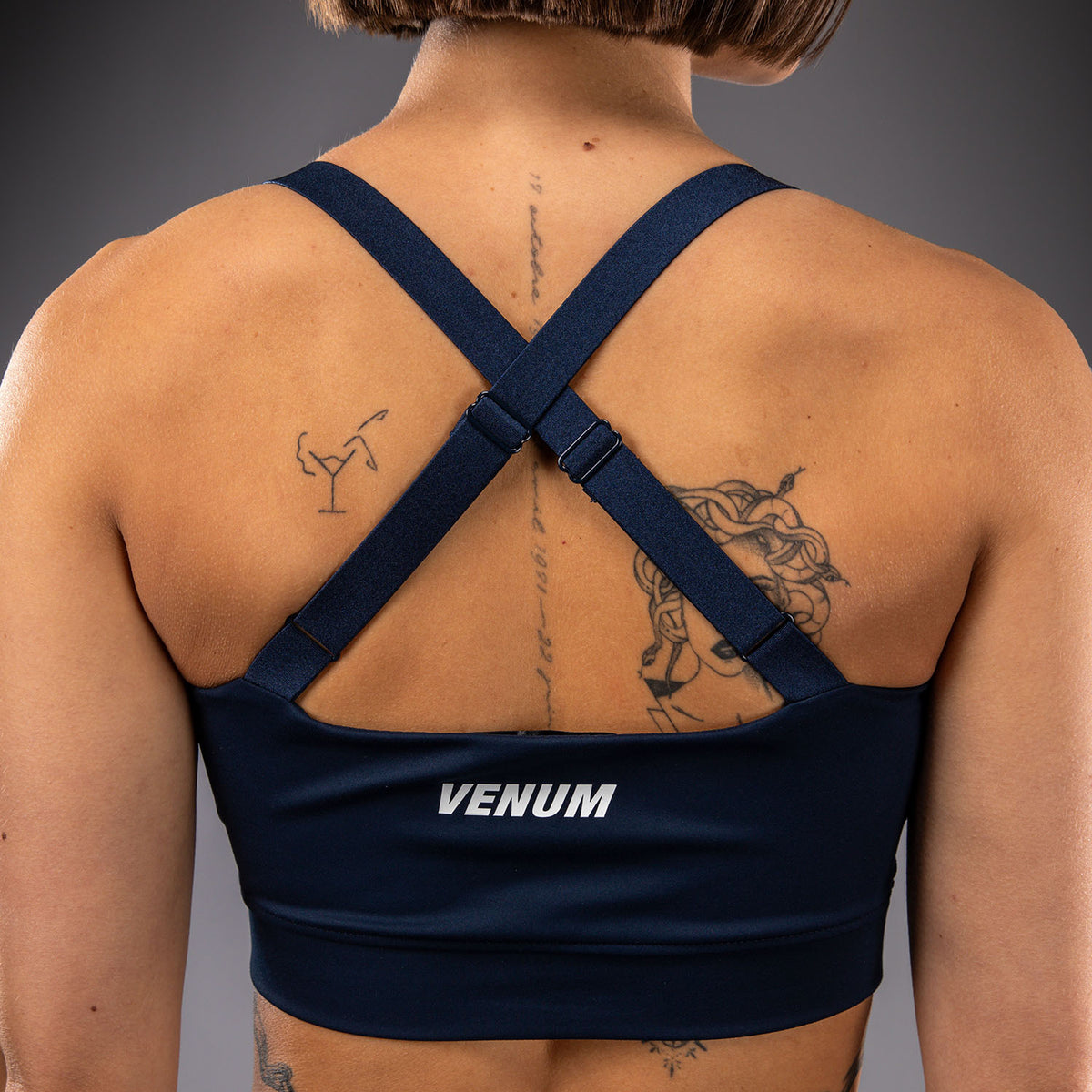 Brassière de Sport pour Femme Venum Sculpt Shape - Bleu Marine - product-type_Brassières de sport