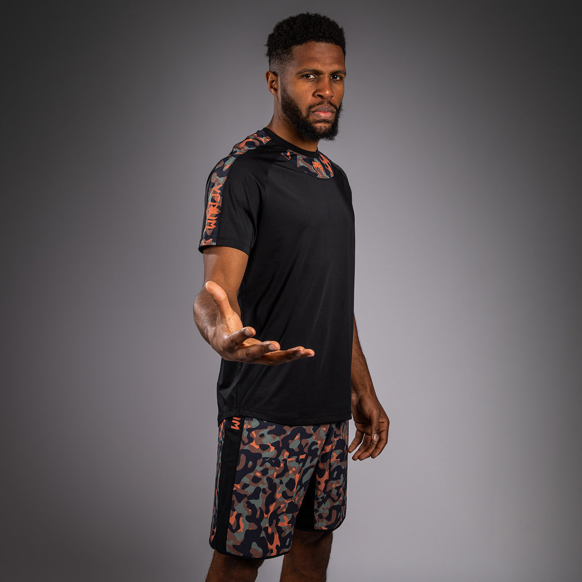 T-shirt Dry-Tech Venum Jungle Ops - Noir/Camouflage Kaki - product-type_T-Shirts Dry Tech