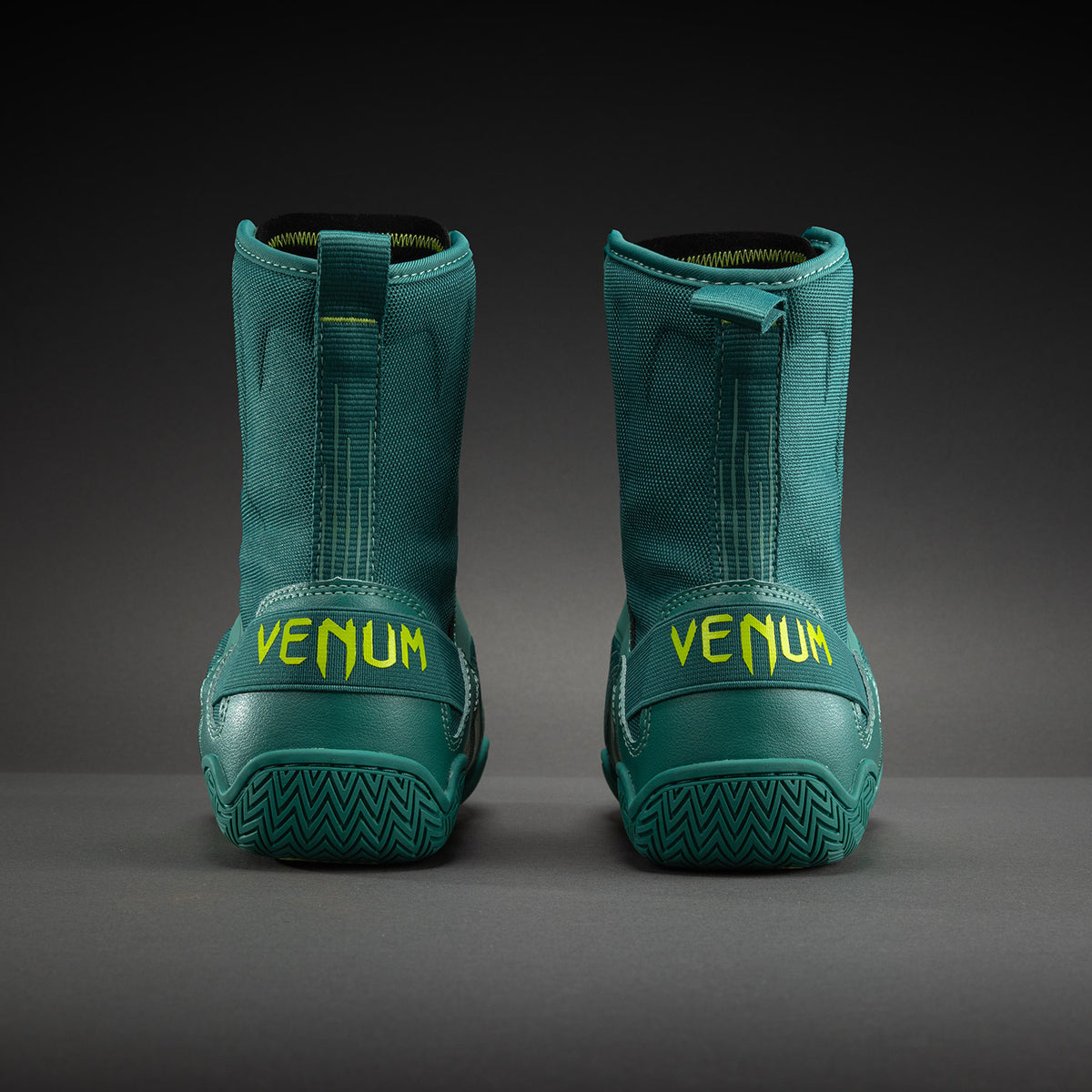 Chaussures de Boxe Venum Elite Neo – Vert/Jaune Néon - product-type_Chaussures de boxe