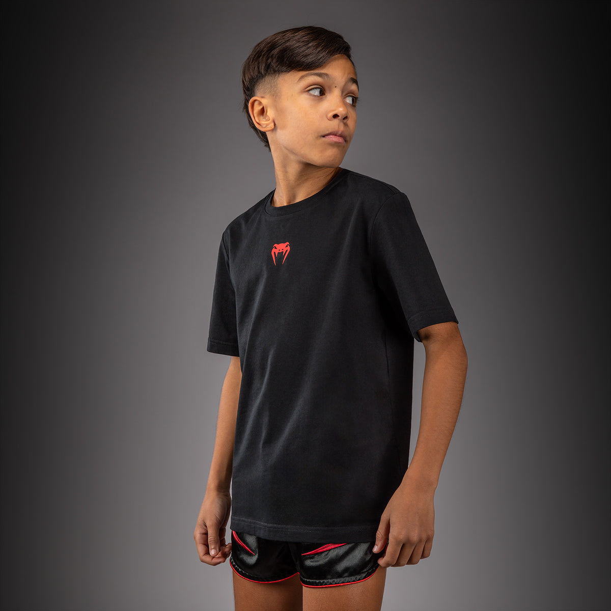 T-shirt en Coton Pour Enfant Venum Attack - Noir/Rouge - product-type_T-Shirts
