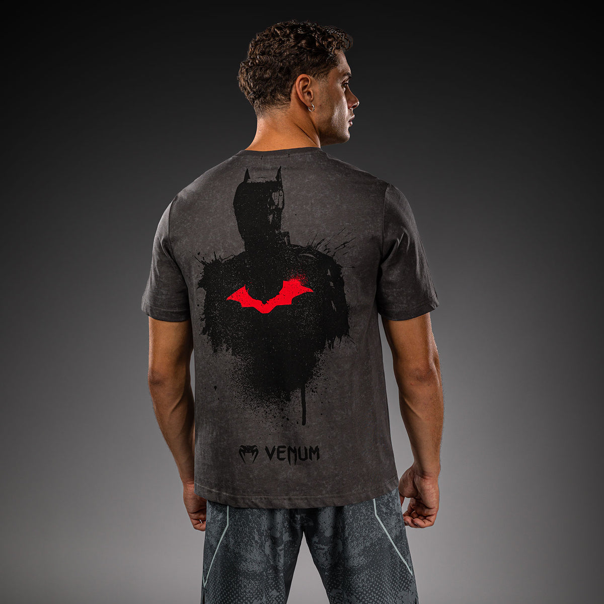 T-shirt en coton Venum x Batman - Gris/Noir/Rouge - product-type_T-Shirts