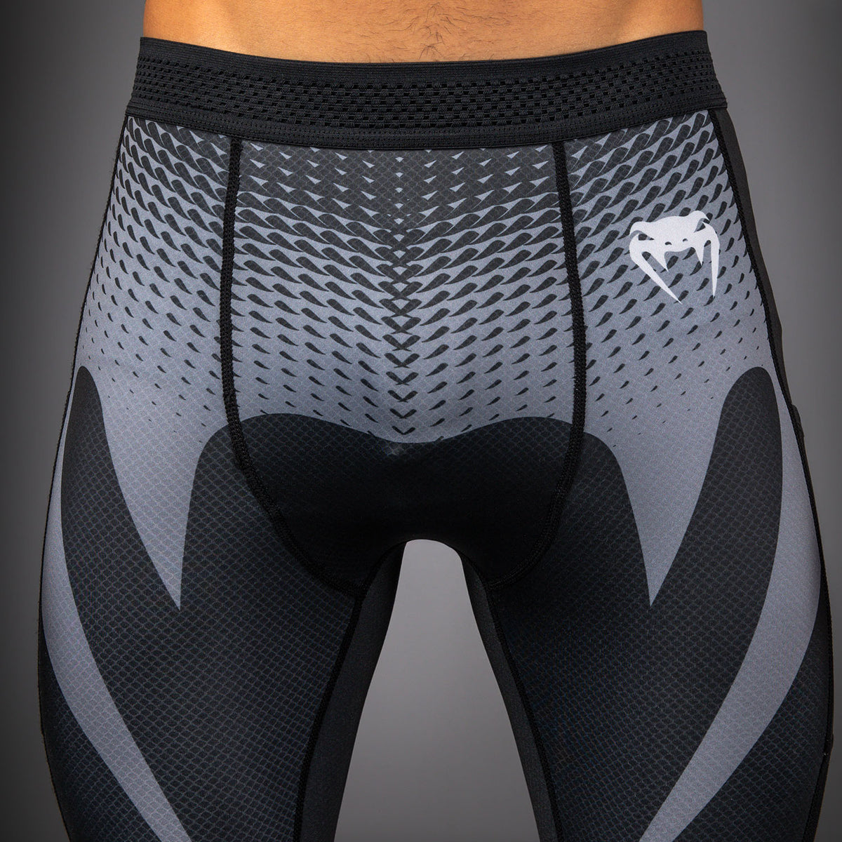 Pantalon de Compression Venum No Gi - Noir/Gris Argenté - product-type_Pantalons de Compression