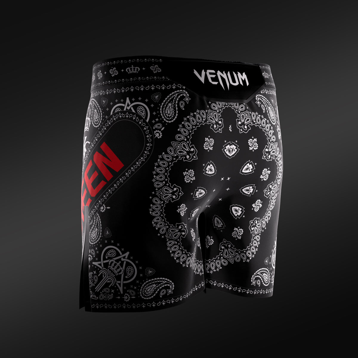Short de Combat pour homme UFC Adrenaline Unrivaled by Venum King Green - Noir - product-type_Shorts de MMA