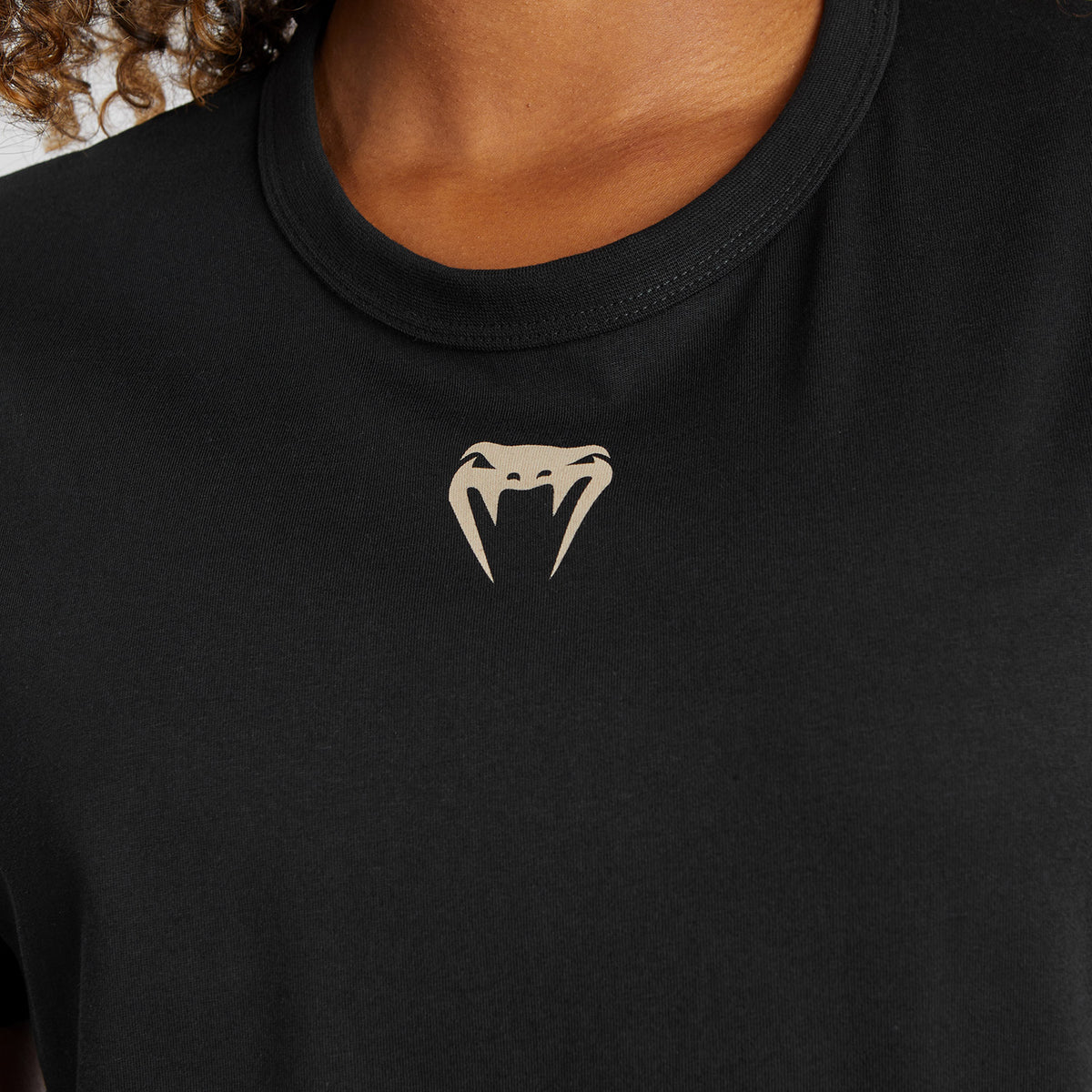 T-shirt à manches courtes en coton pour Femmes UFC Adrenaline by Venum Fight Week - Noir - product-type_T-Shirts