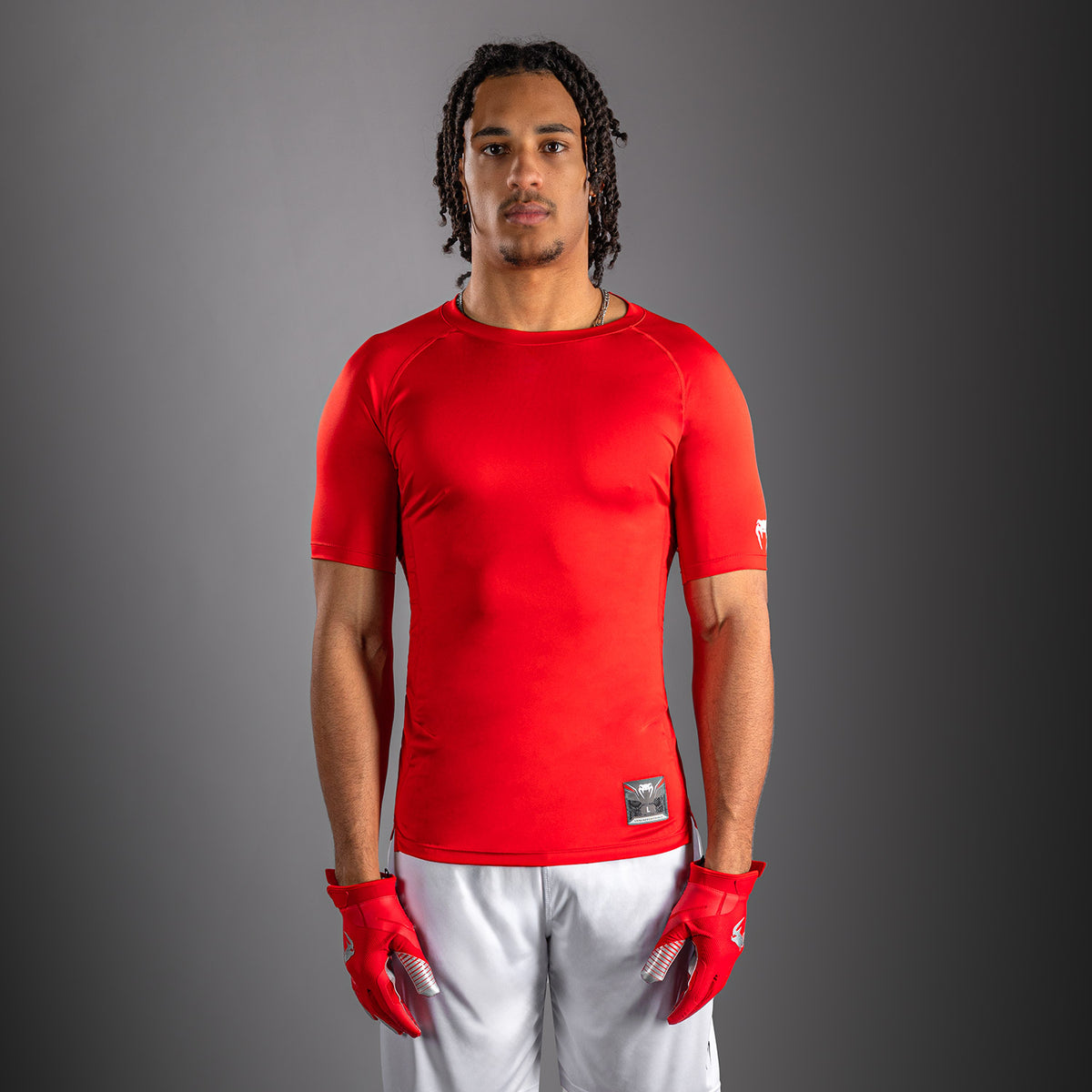 T-shirt de Compression Venum Lineup - Rouge/Blanc - product-type_T-Shirts de Compression