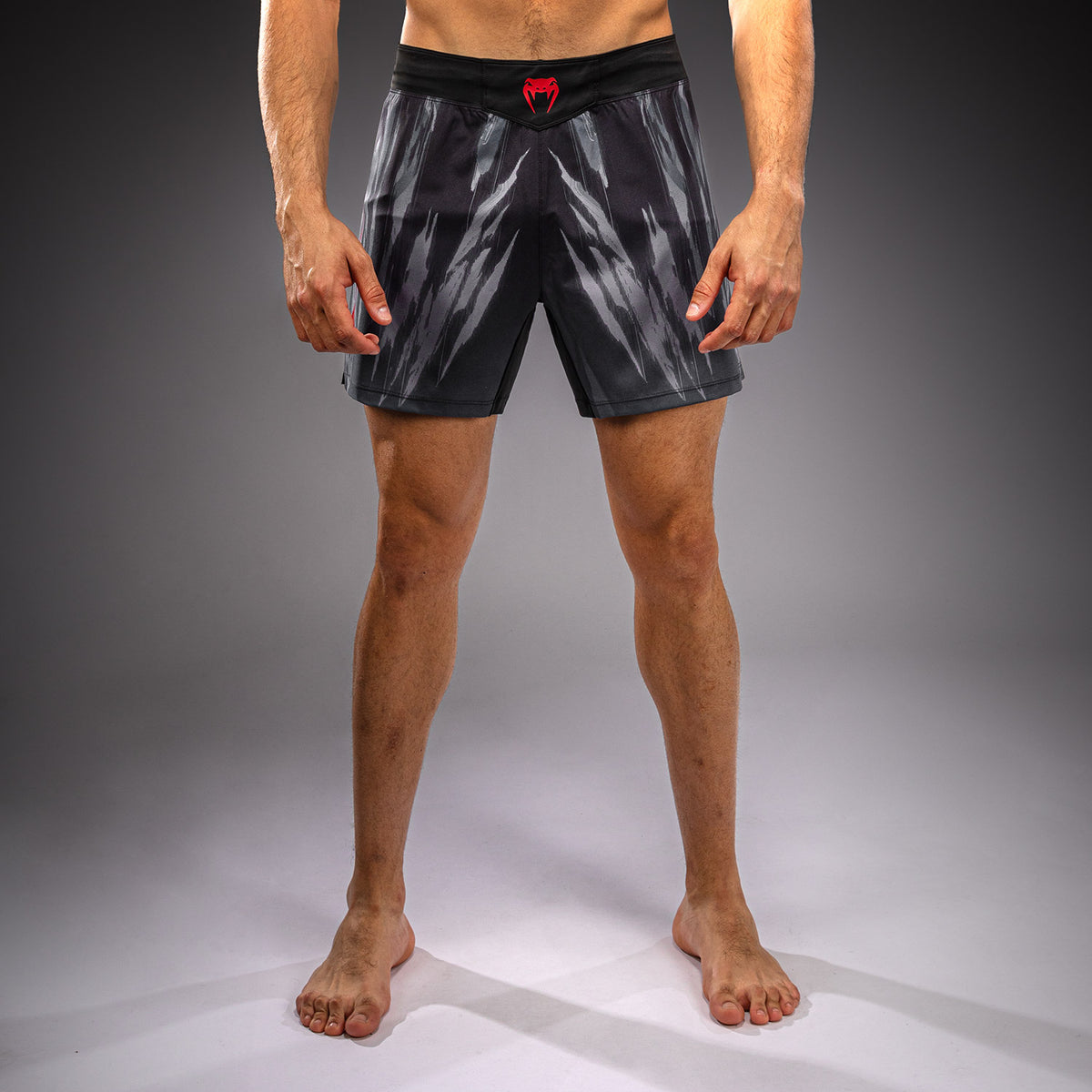 Short de Combat Venum Demon - Noir/Gris - product-type_Shorts de MMA
