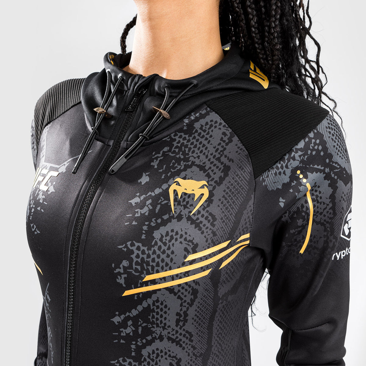 Veste à capuche Personnalisée pour Femmes UFC Adrenaline by Venum Authentic Fight Night - Champion - product-type_Vestes