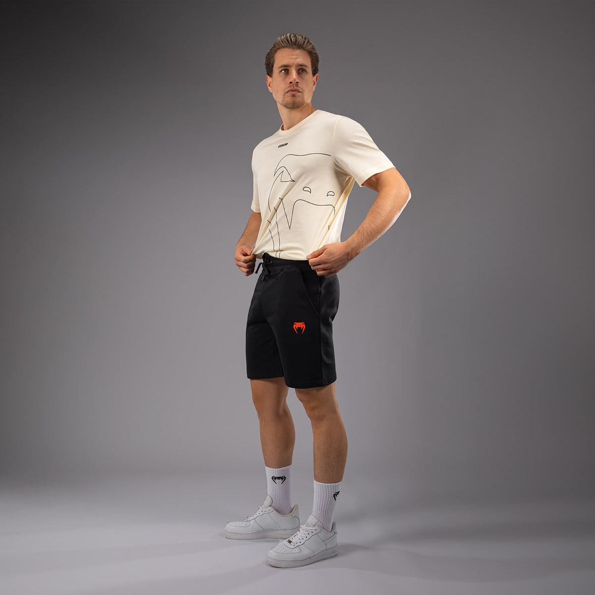 Short Venum Classic pour Hommes - Noir - product-type_Shorts en Coton