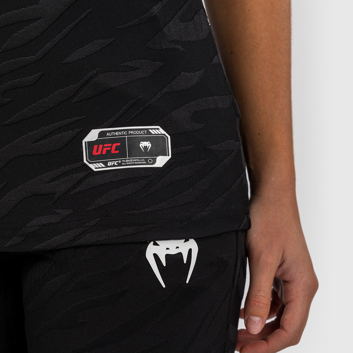 T-shirt Dry-Tech pour Femmes UFC Fusion by Venum Personnalisé Authentic Fight Night - Noir - product-type_T-Shirts Dry Tech