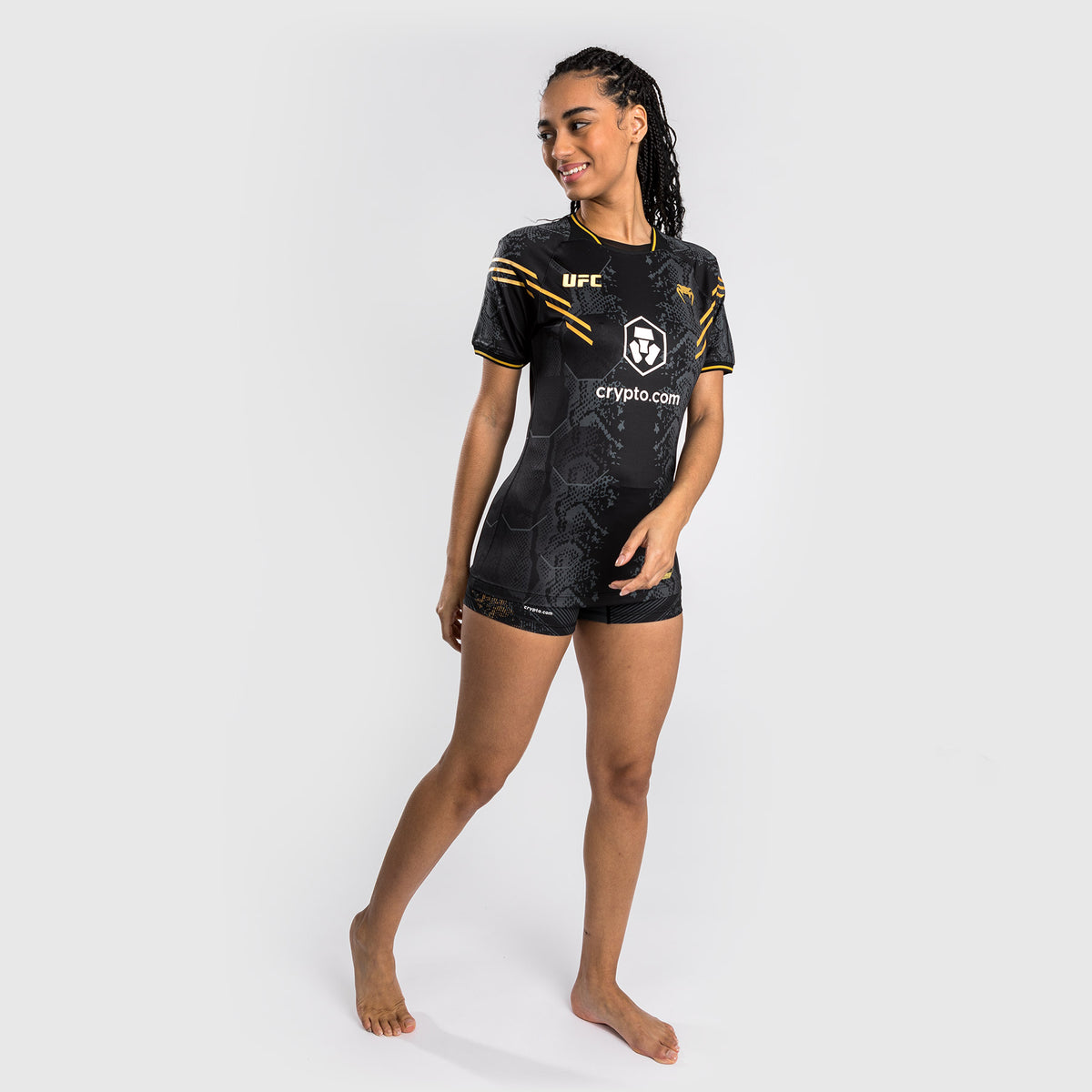 T-shirt Technique Personnalisé pour Femmes UFC Adrenaline by Venum Authentic Fight Night - Champion - product-type_T-Shirts Dry Tech