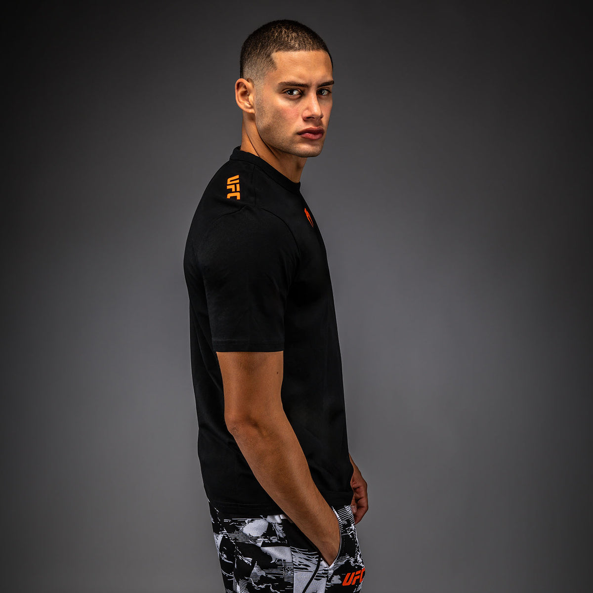 T-shirt manches courtes Homme UFC Zenith by Venum Authentic Fight Week - Noir - product-type_T-Shirts