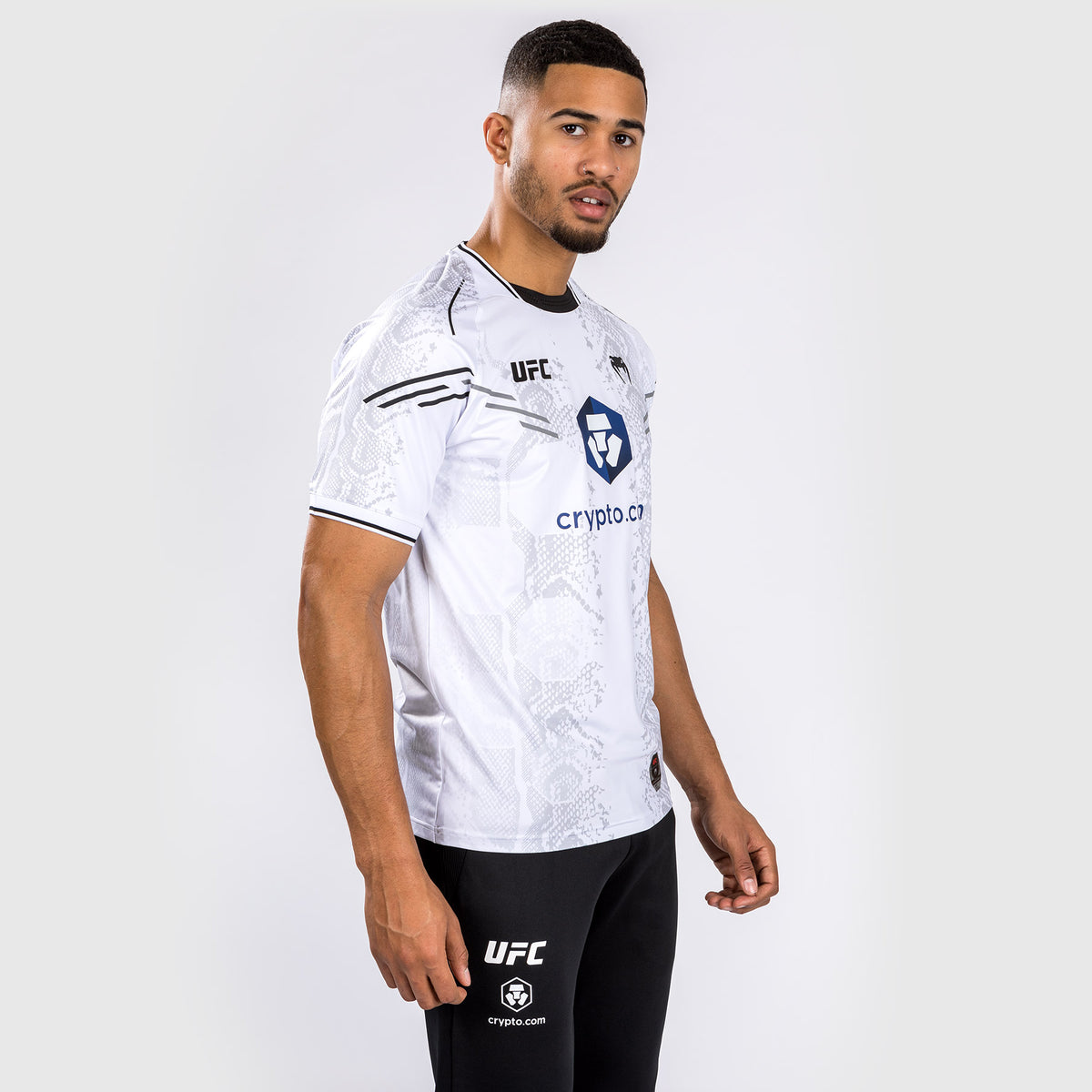T-shirt Technique Personnalisé pour Hommes UFC Adrenaline by Venum Authentic Fight Night - Blanc - product-type_T-Shirts Dry Tech
