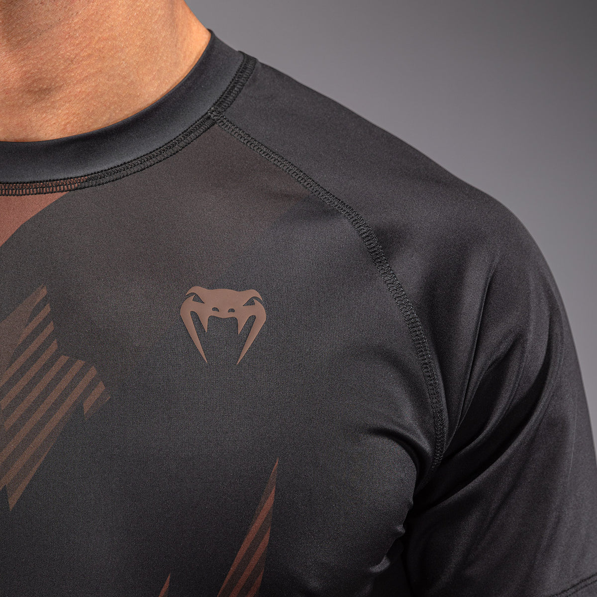 T-shirt Dry Tech Venum No-Gi 6.0 - Noir/Marron - product-type_T-Shirts Dry Tech