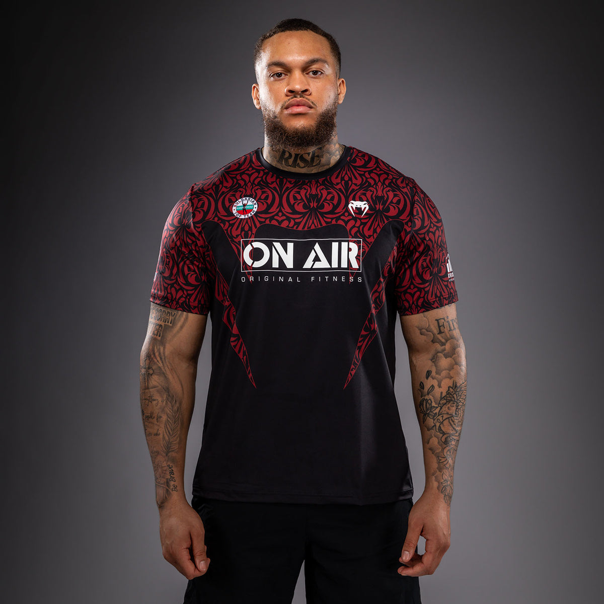 T-shirt Dry Tech Venum Bulgarian Top Team (BTT) – Noir/Rouge - product-type_T-Shirts Dry Tech