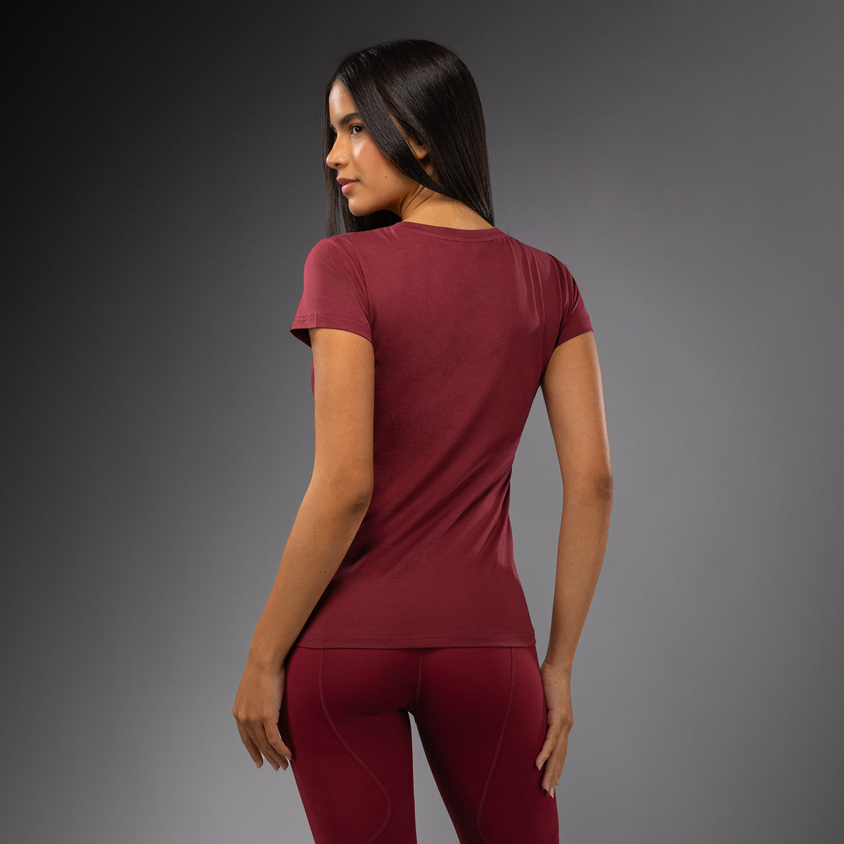 T-shirt Femme Venum Adrenaline – Bordeaux/Rose - product-type_T-Shirts
