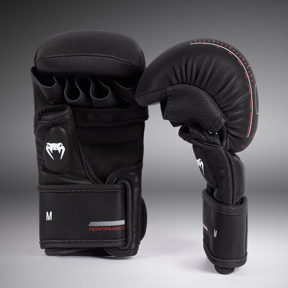 Gants de sparring Venum Tactical XT - Noir/Rouge feu - product-type_Gants de Sparring