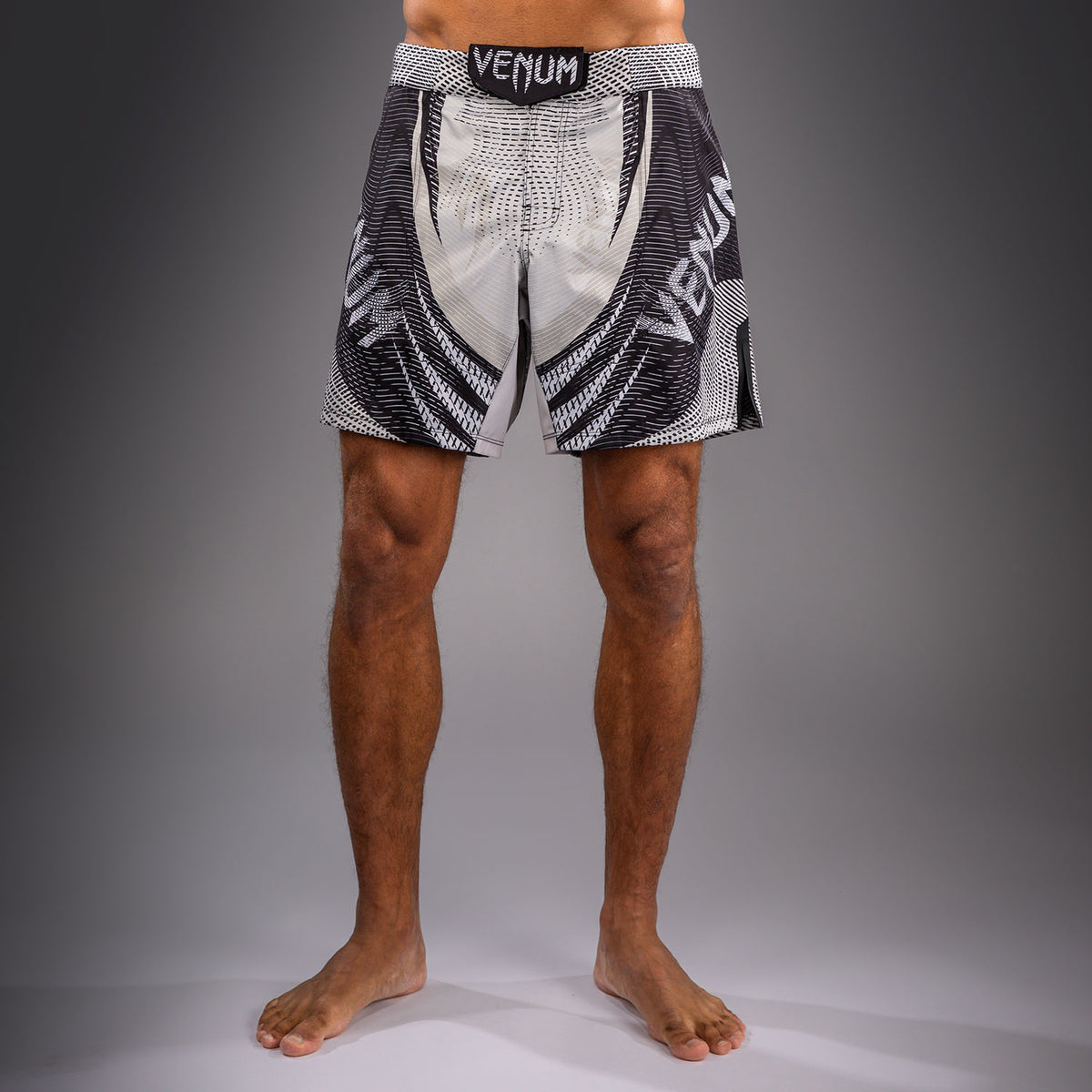 Short de Combat Venum Galactic 3.0 - Blanc Cassé/Noir - product-type_Shorts de MMA