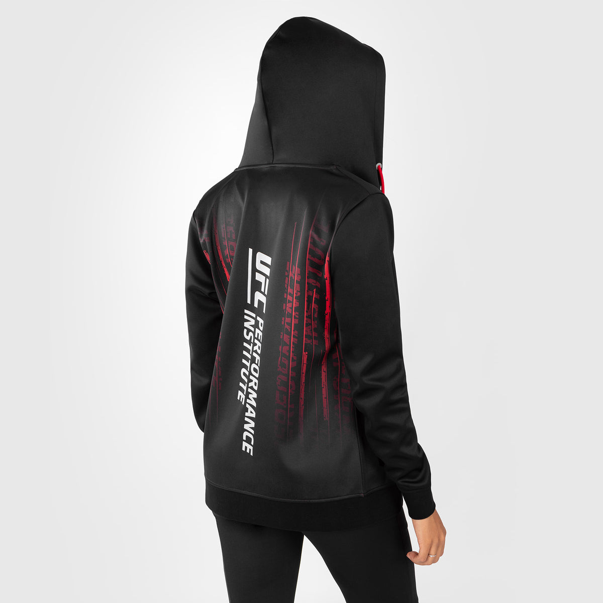 Veste à Capuche pour Femmes UFC Venum Performance Institute 2.0 - Noir/Rouge - product-type_Vestes