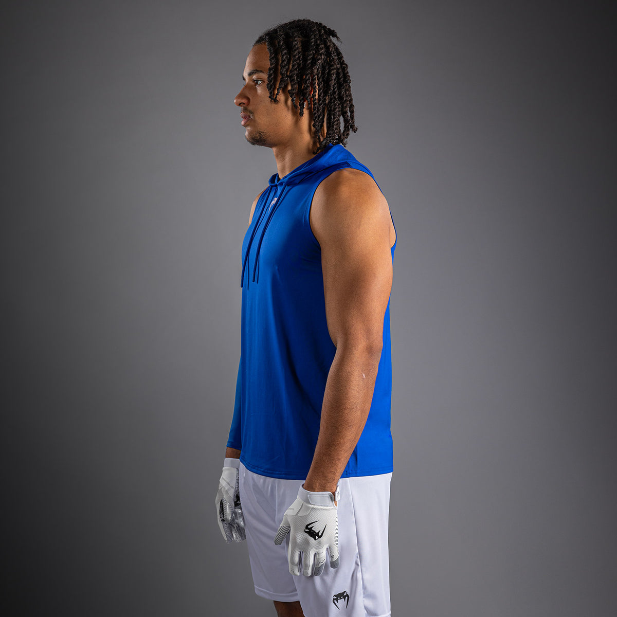 Sweat à capuche Dry Tech sans manches Venum Elite - Bleu Royal - product-type_Sweatshirts
