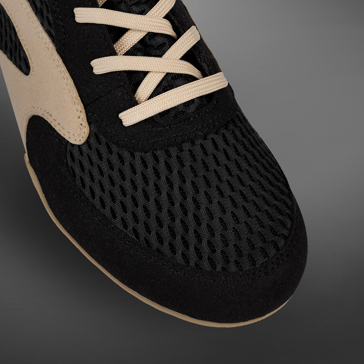 Chaussures de boxe Venum Contender - Noir/Sable - product-type_Chaussures de boxe